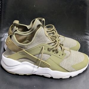 NIKE AIR HUARACHE RUN ULTRA BR TROOPER GREEN SIZE 15 MEN